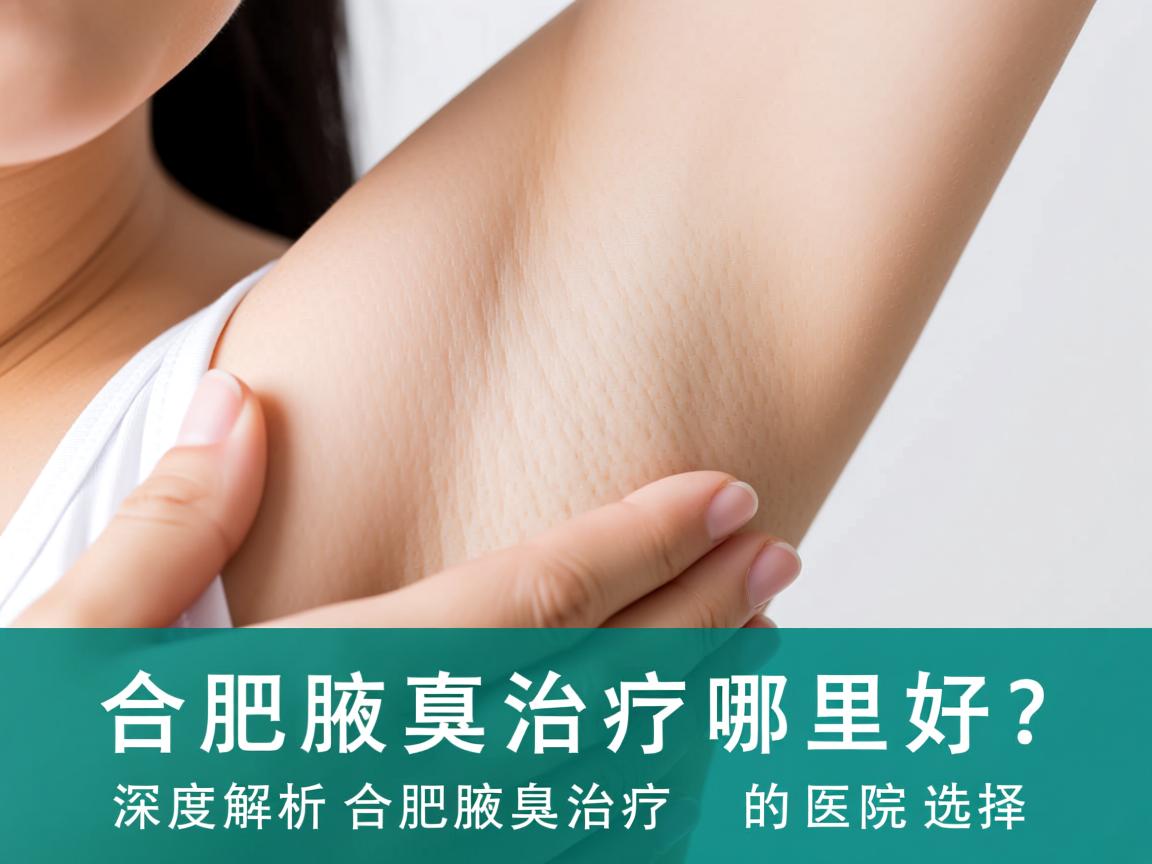 合肥腋臭治疗哪里好？深度解析合肥腋臭治疗的医院选择