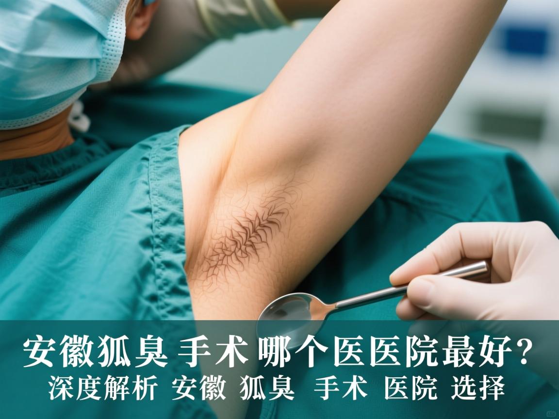 安徽狐臭手术哪个医院最好？深度解析安徽狐臭手术医院选择