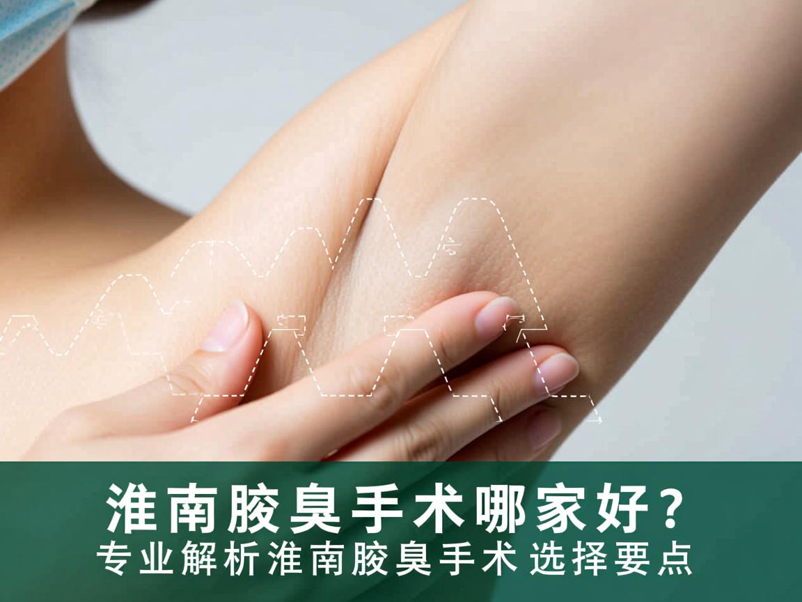 淮南腋臭手术哪家好？专业解析淮南腋臭手术选择要点