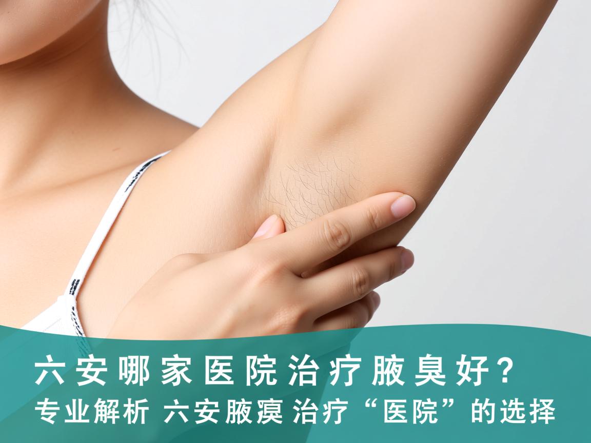 六安哪家医院治疗腋臭好？专业解析六安腋臭治疗医院的选择