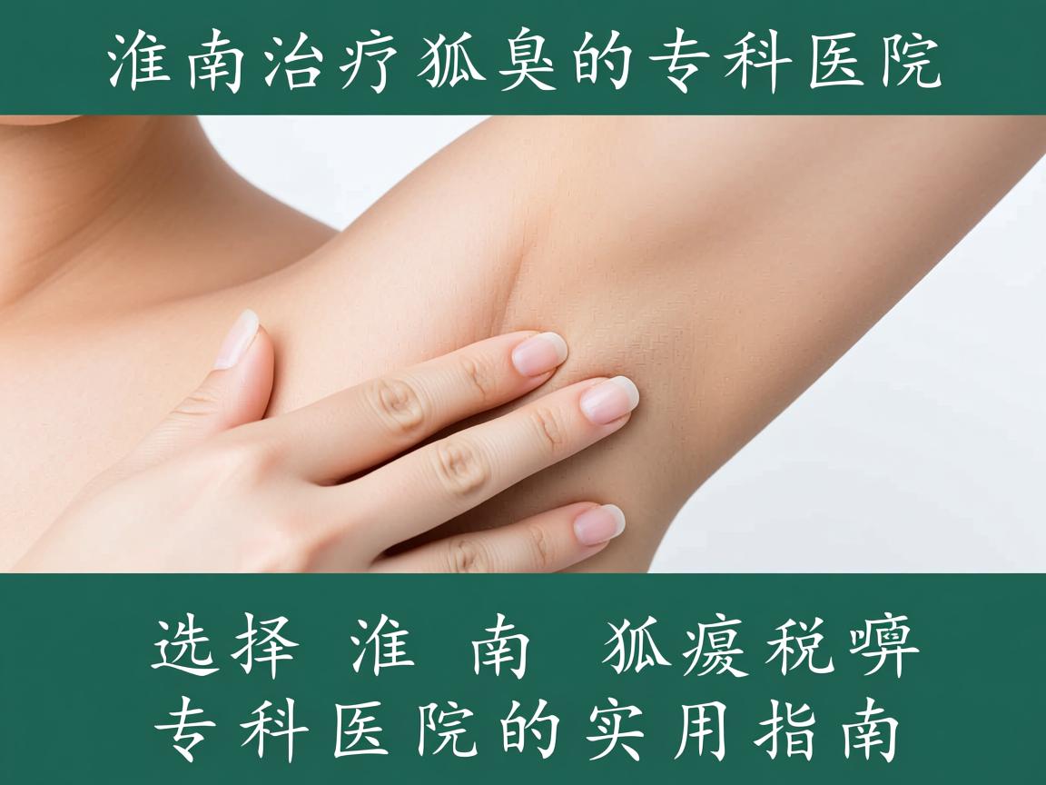 淮南治疗狐臭的专科医院，选择淮南狐臭专科医院的实用指南