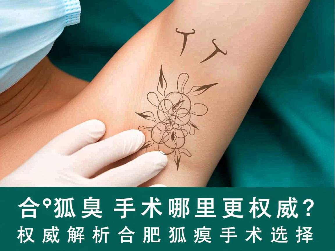 合肥狐臭手术哪里更权威？权威解析合肥狐臭手术选择