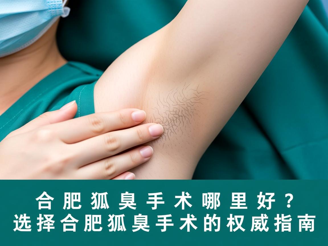 合肥狐臭手术哪里好？选择合肥狐臭手术的权威指南