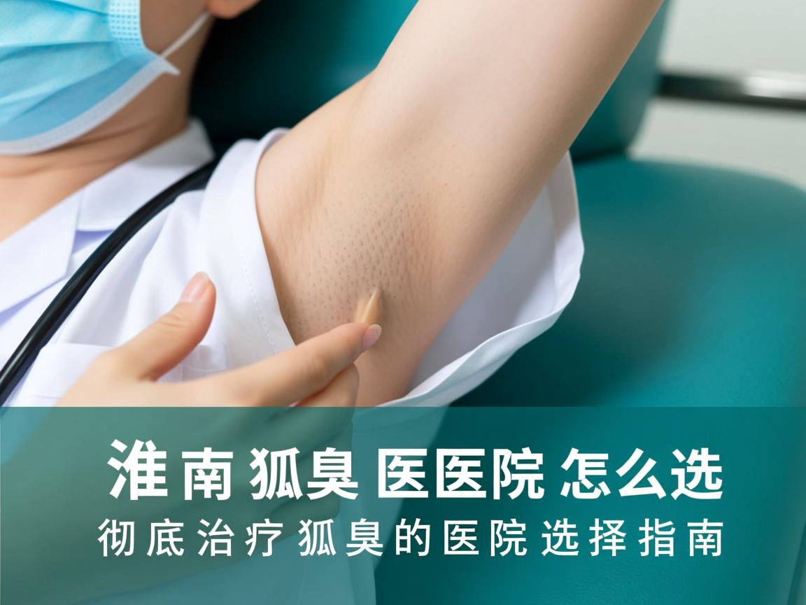 淮南狐臭医院怎么选，彻底治疗狐臭的医院选择指南
