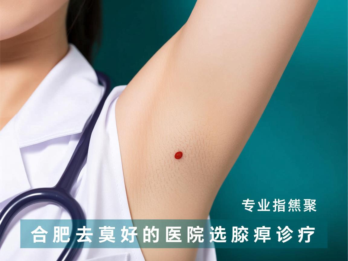 合肥去腋臭好的医院选择指南，聚焦专业腋臭诊疗
