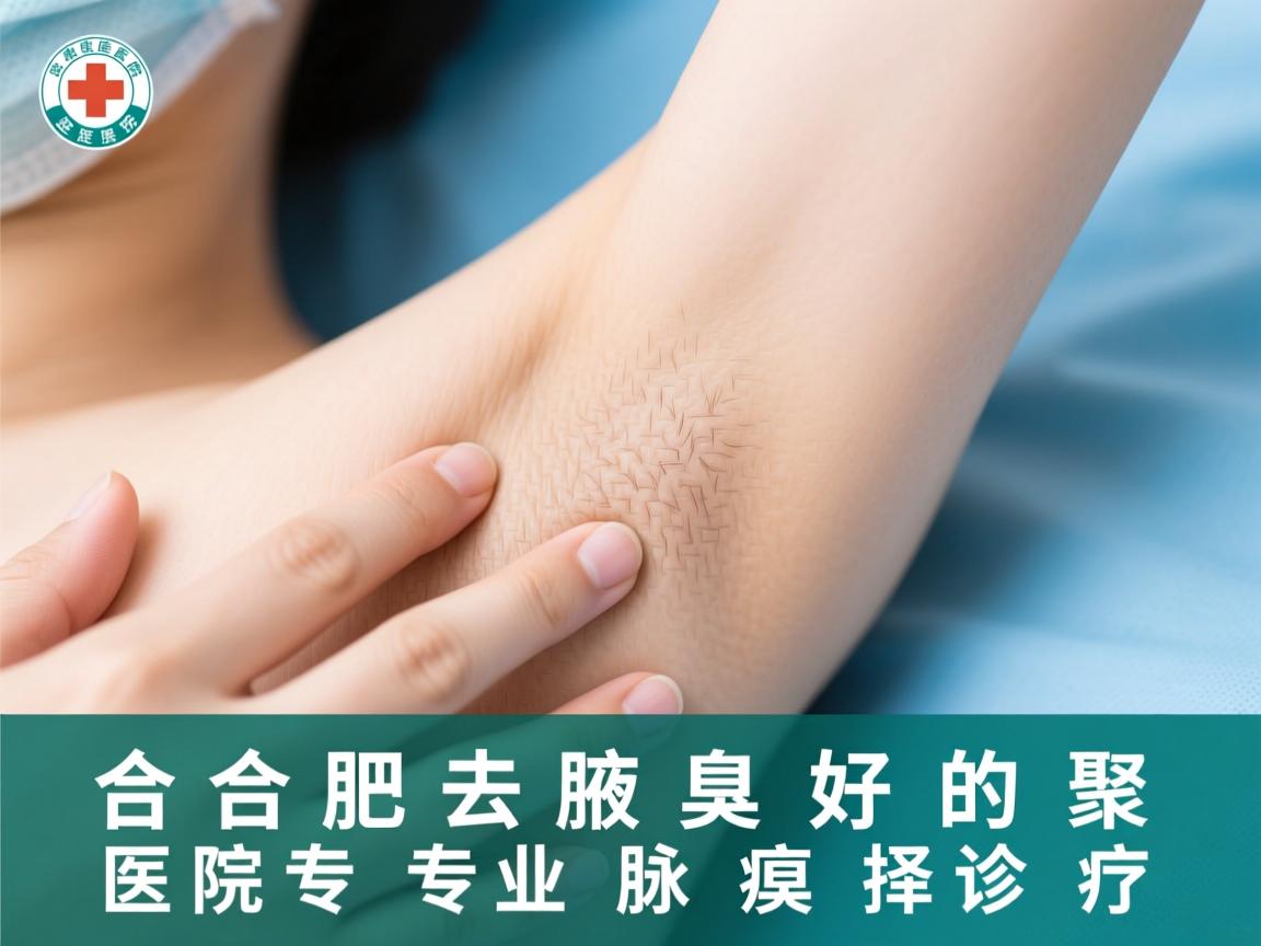 合肥去腋臭好的医院选择指南，聚焦专业腋臭诊疗