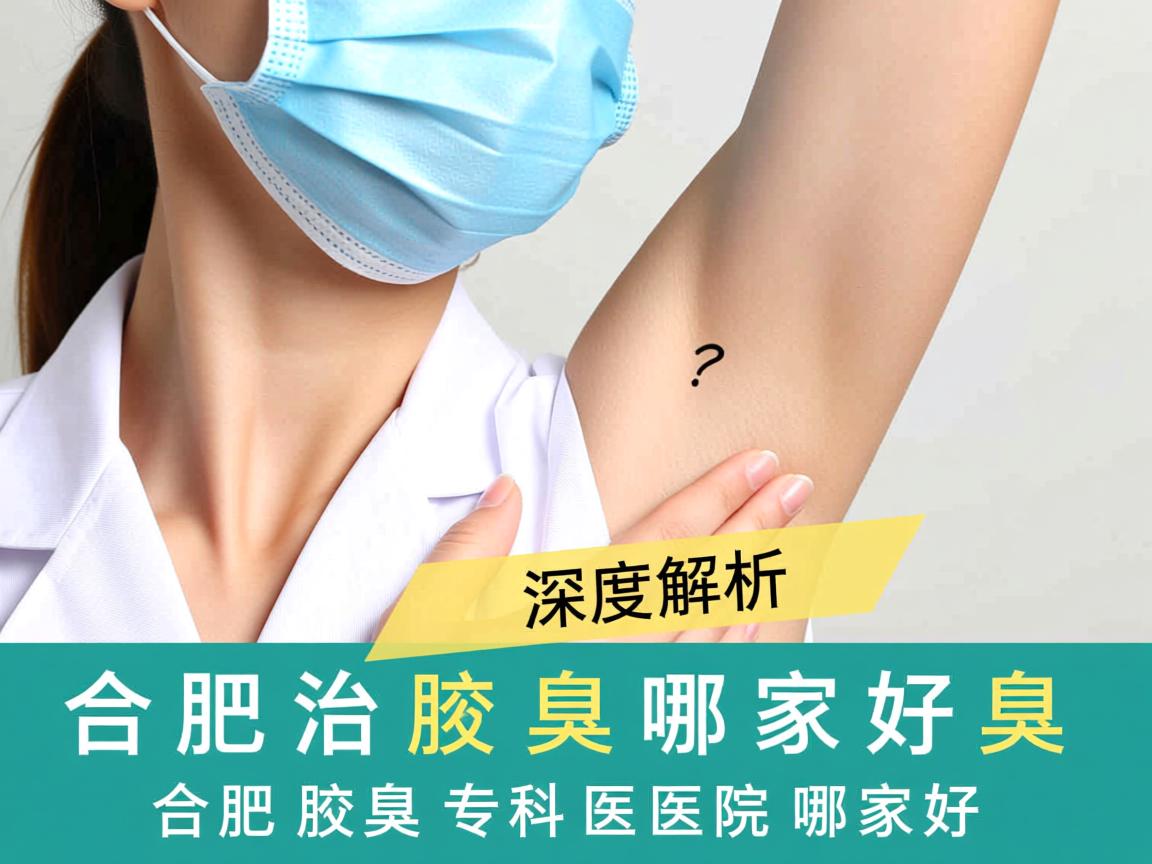 合肥治疗腋臭哪家好？深度解析合肥腋臭专科医院哪家好