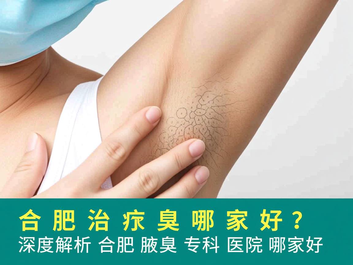 合肥治疗腋臭哪家好？深度解析合肥腋臭专科医院哪家好