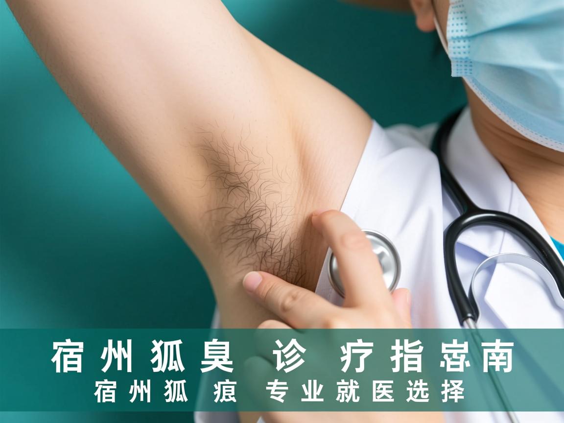 宿州狐臭诊疗指南，详解宿州狐臭专业就医选择