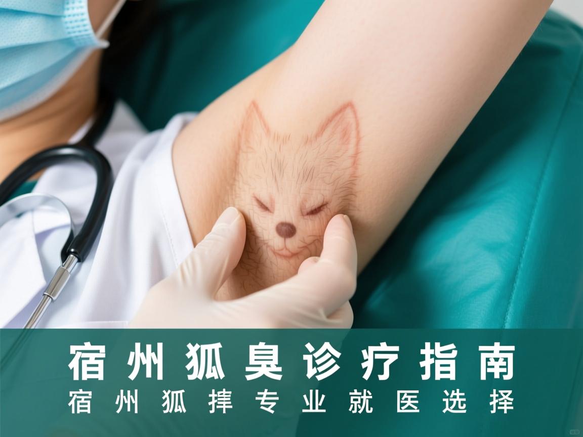 宿州狐臭诊疗指南，详解宿州狐臭专业就医选择