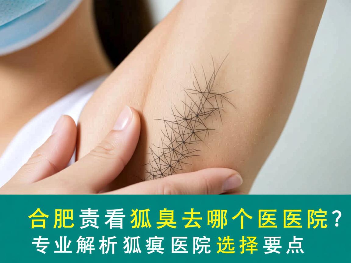 合肥看狐臭去哪个医院？专业解析狐臭医院选择要点
