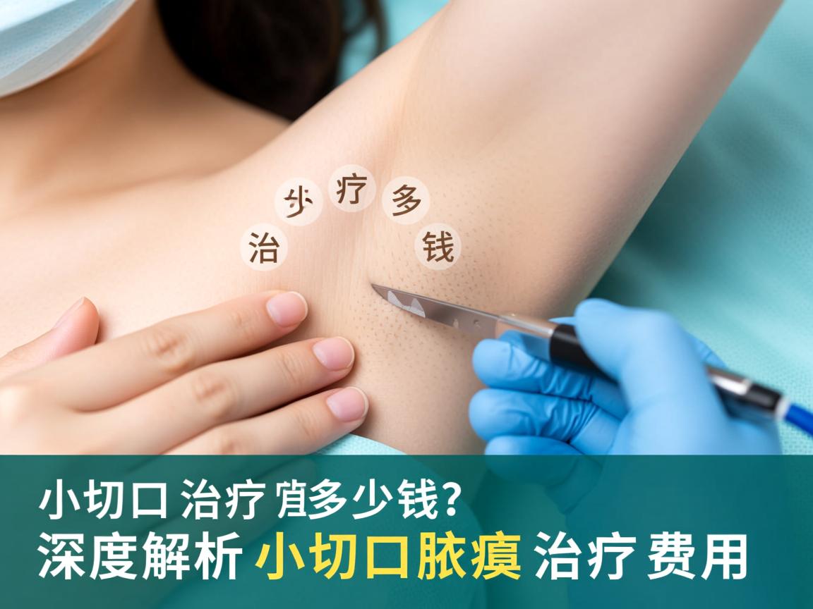 小切口治疗腋臭多少钱？深度解析小切口腋臭治疗费用