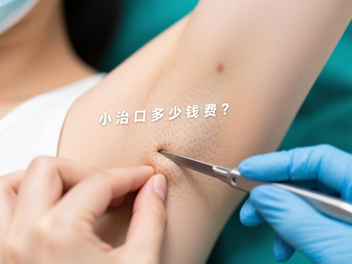 小切口治疗腋臭多少钱？深度解析小切口腋臭治疗费用