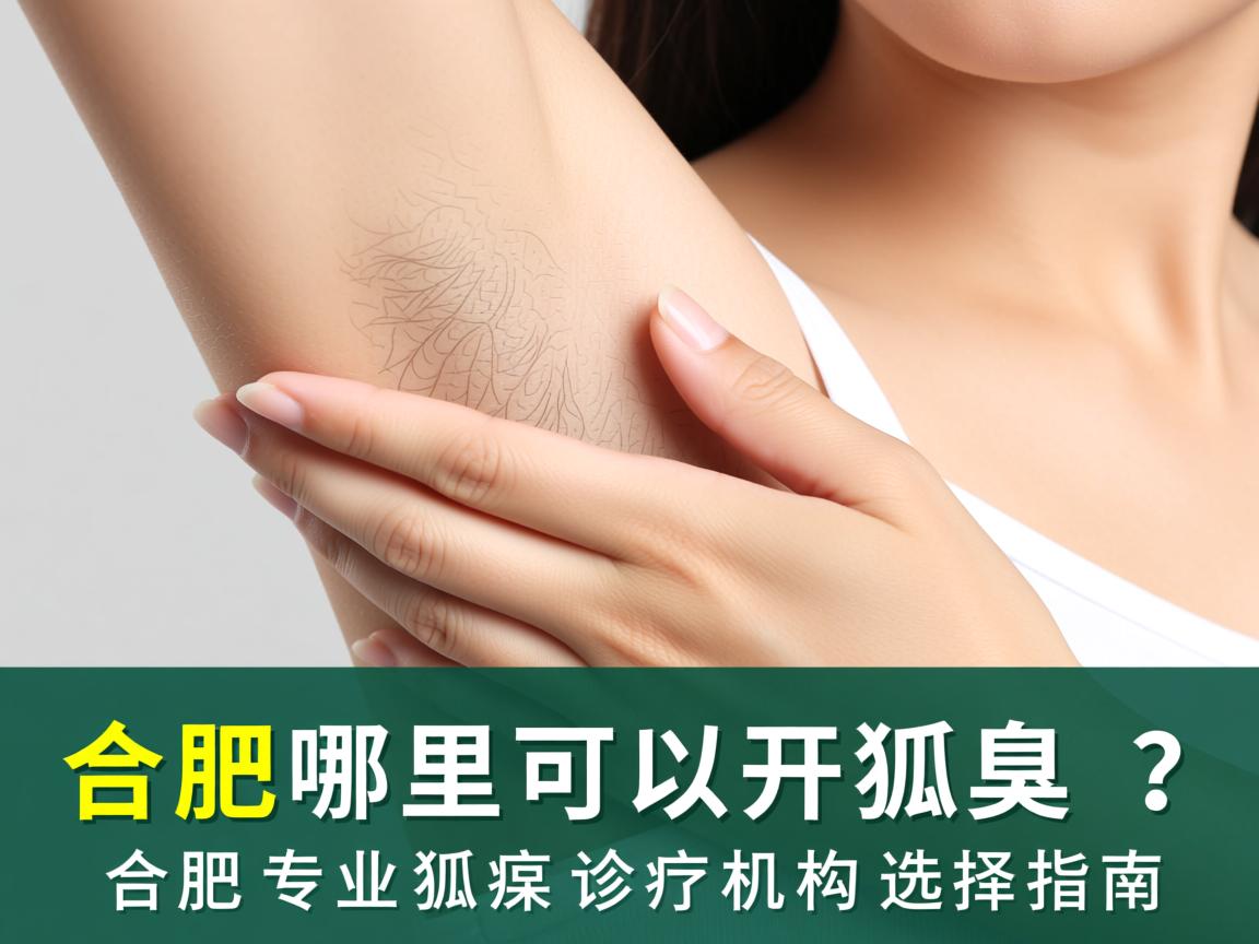 合肥哪里可以开狐臭？合肥专业狐臭诊疗机构选择指南