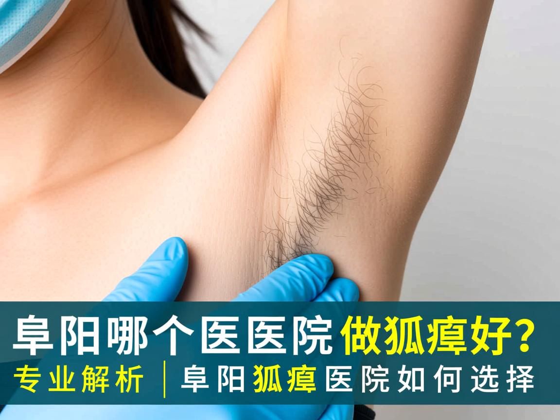 阜阳哪个医院做狐臭好？专业解析阜阳狐臭医院如何选择