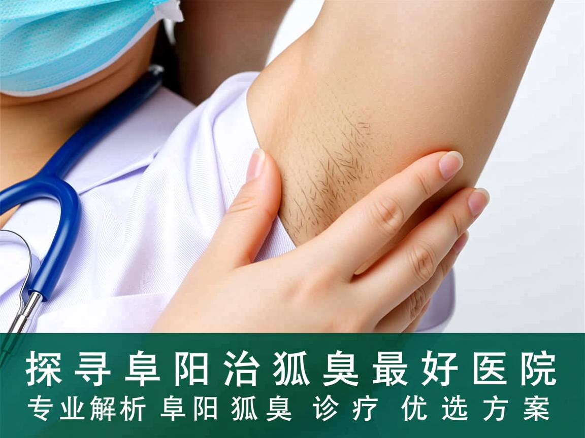 探寻阜阳治狐臭最好医院，专业解析阜阳狐臭诊疗优选方案