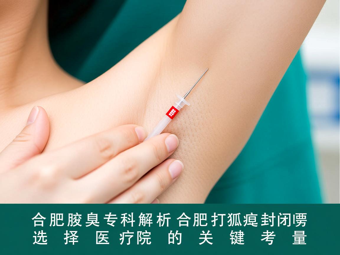 合肥腋臭专科解析,合肥打狐臭封闭针,选择医院的关键考量 合肥腋臭专科解析,合肥打狐臭封闭针,选择医院的关键考量