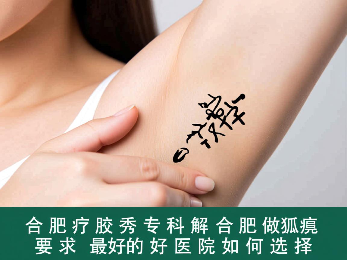合肥腋秀专科解析，合肥做狐臭最好的医院如何选择