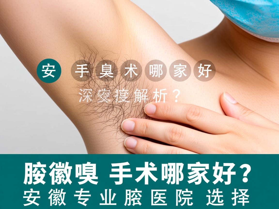 安徽腋臭手术哪家好?深度解析安徽专业腋臭医院选择 安徽腋臭手术哪家好?深度解析安徽专业腋臭医院选择