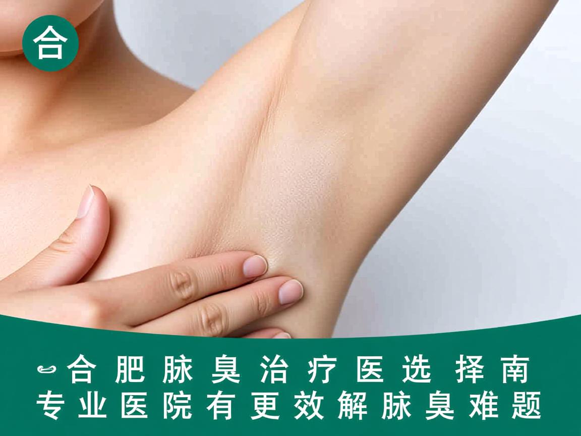 合肥腋臭治疗医院选择指南，专业医院如何更有效解决腋臭难题