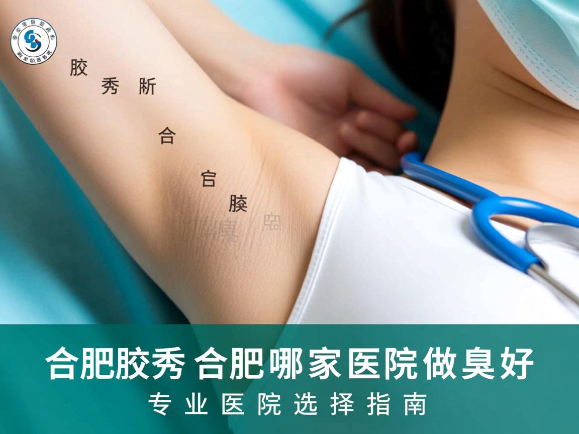 合肥腋秀解析，合肥哪家医院做腋臭好，专业医院选择指南