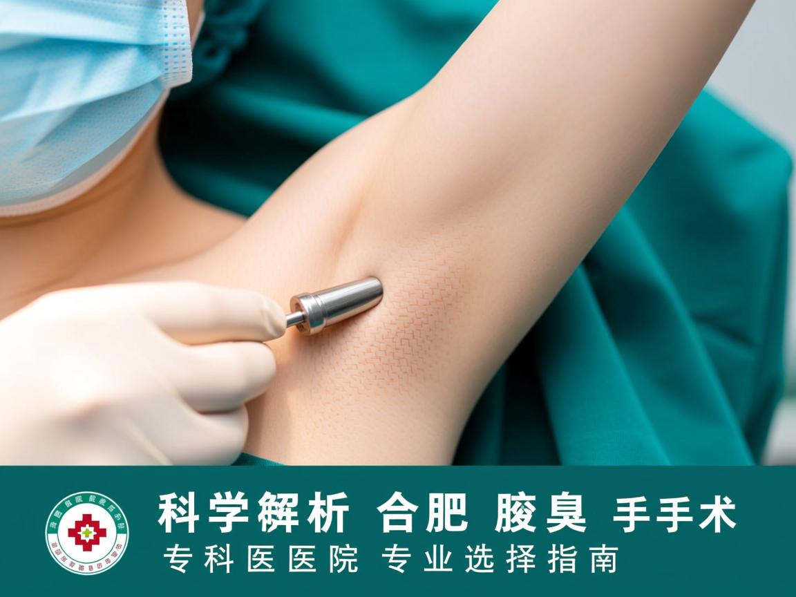 科学解析合肥腋臭手术,合肥腋臭专科医院的专业选择指南 科学解析合肥腋臭手术,合肥腋臭专科医院的专业选择指南