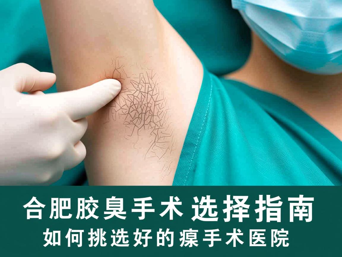 合肥腋臭手术选择指南,如何挑选好的腋臭手术医院 合肥腋臭手术选择指南,如何挑选好的腋臭手术医院