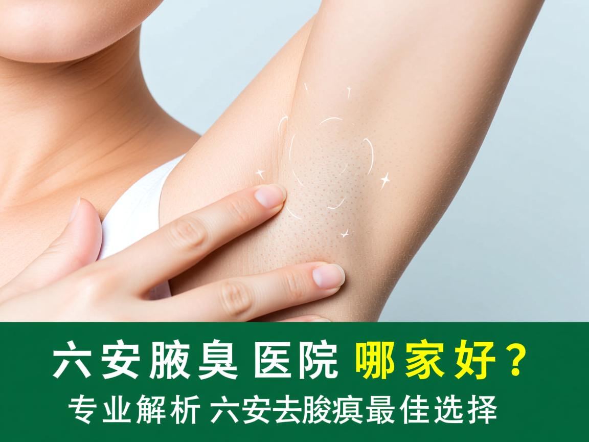 六安腋臭医院哪家好？专业解析六安去腋臭最佳选择