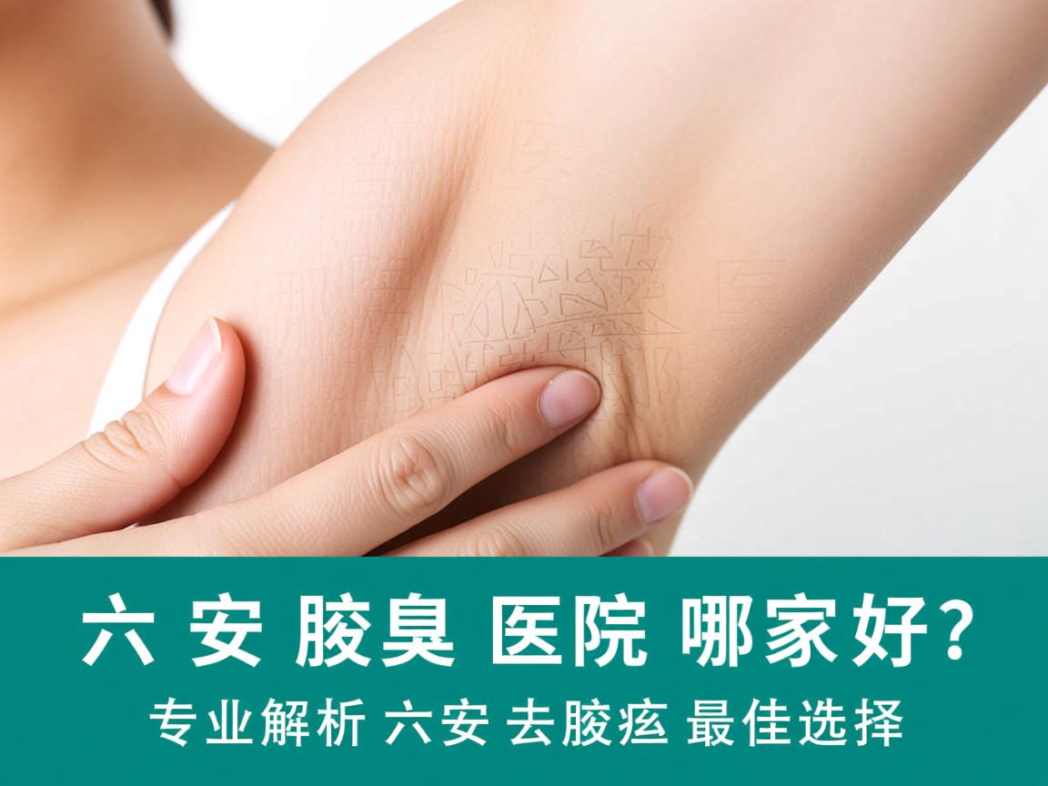 六安腋臭医院哪家好？专业解析六安去腋臭最佳选择