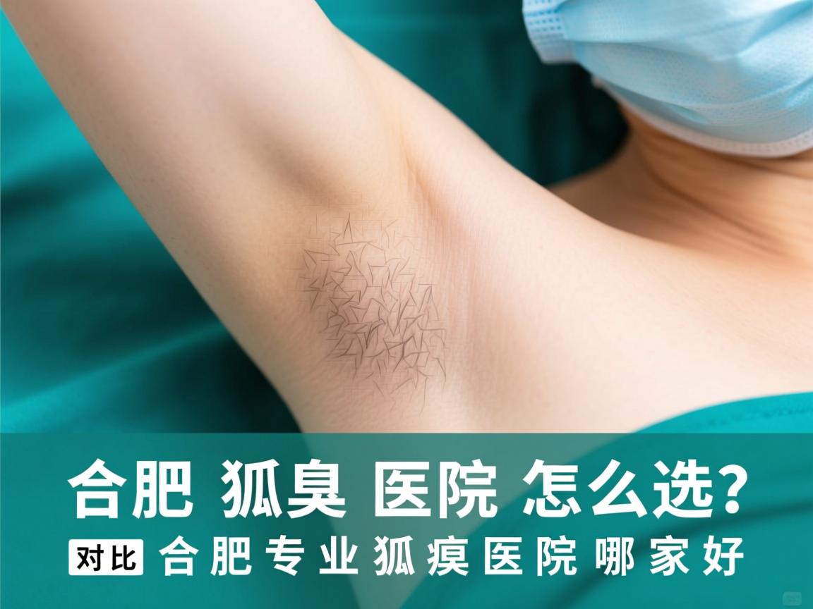 合肥狐臭医院怎么选？对比合肥专业狐臭医院哪家好