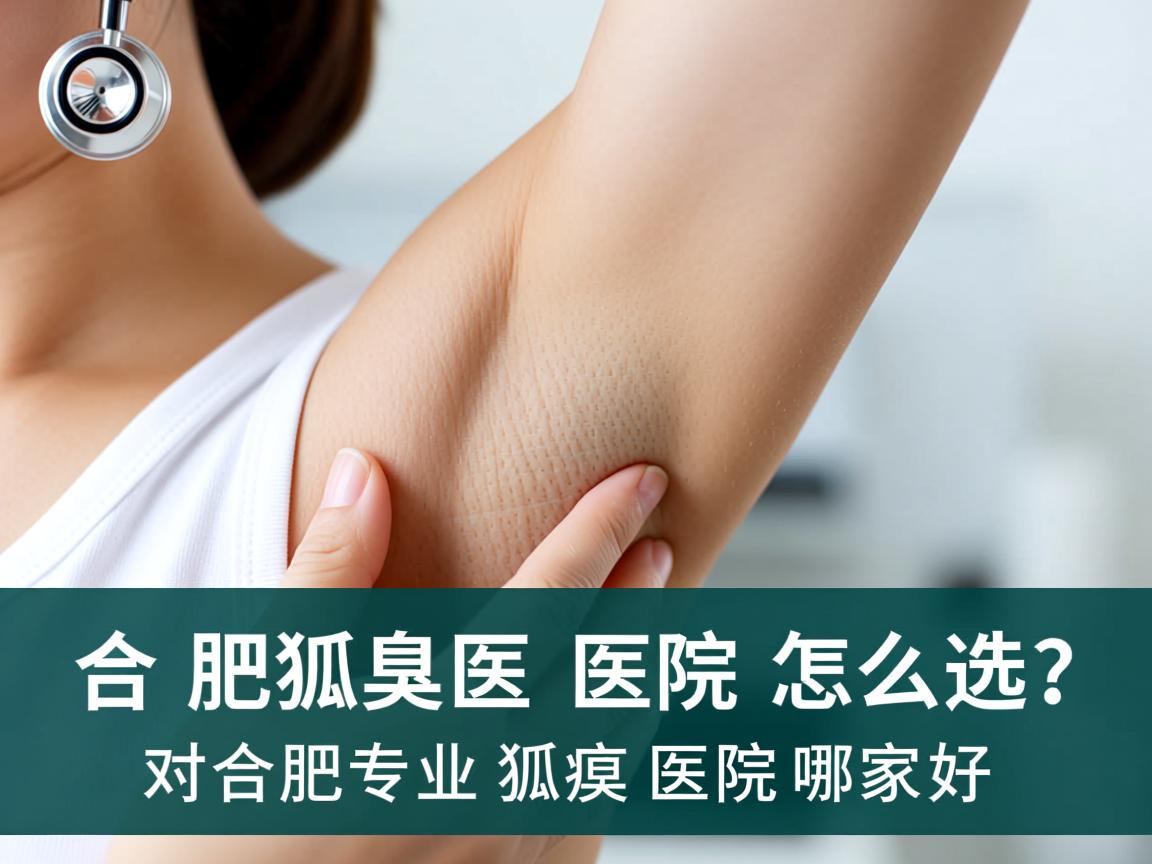 合肥狐臭医院怎么选？对比合肥专业狐臭医院哪家好