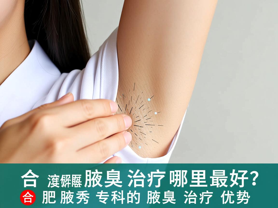 合肥腋臭治疗哪里最好？深度解析合肥腋秀专科的腋臭治疗优势