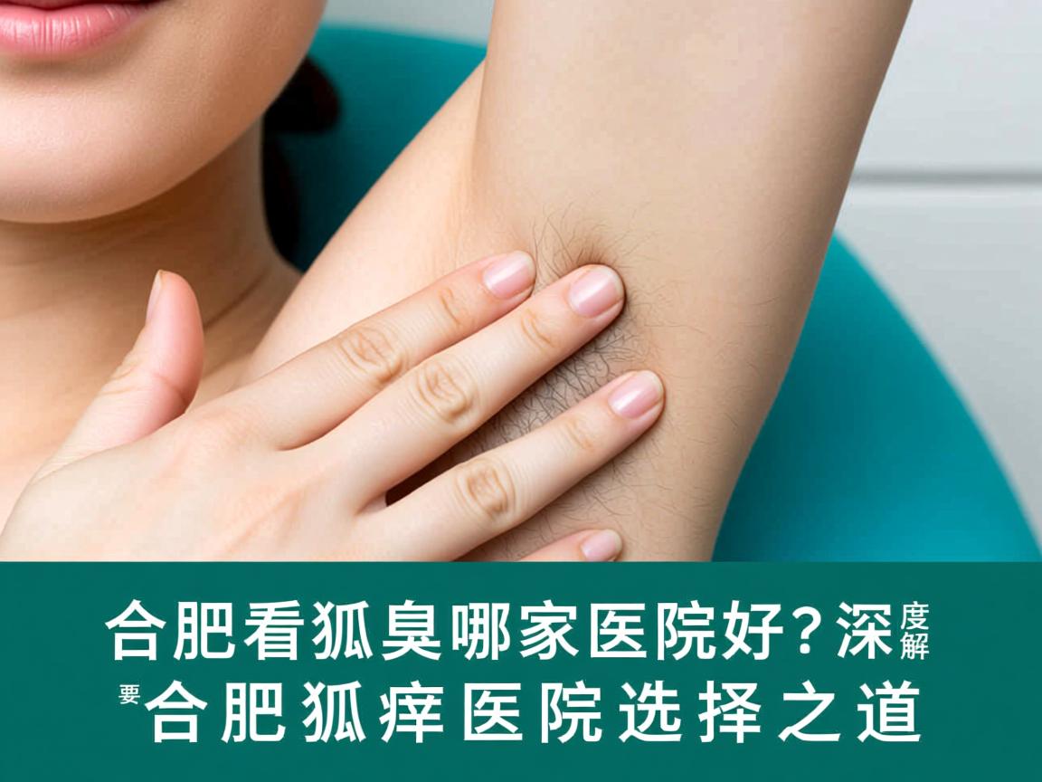 合肥看狐臭哪家医院好？深度解析合肥狐臭医院选择之道