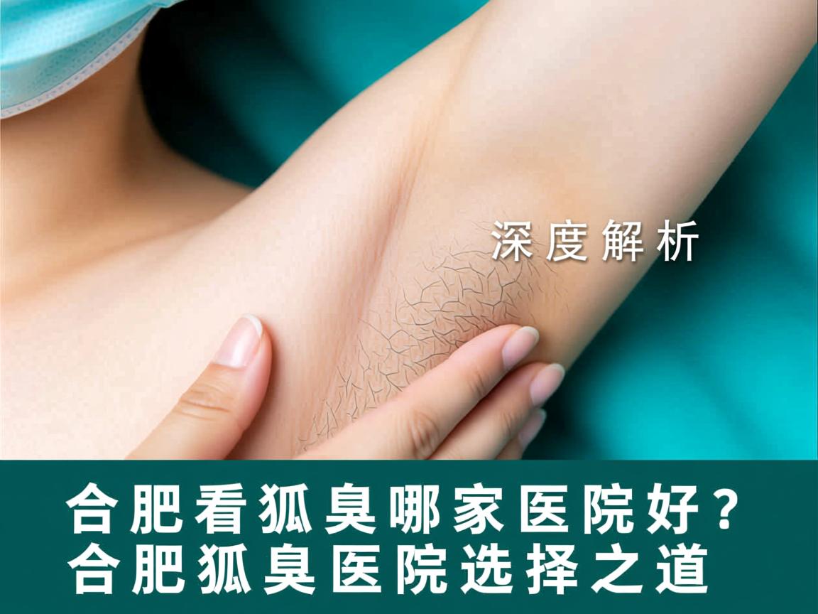 合肥看狐臭哪家医院好？深度解析合肥狐臭医院选择之道