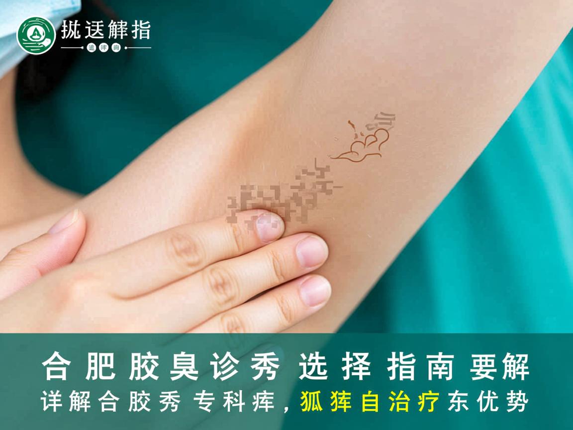 合肥腋臭诊疗选择指南，详解合肥腋秀专科的狐臭治疗优势