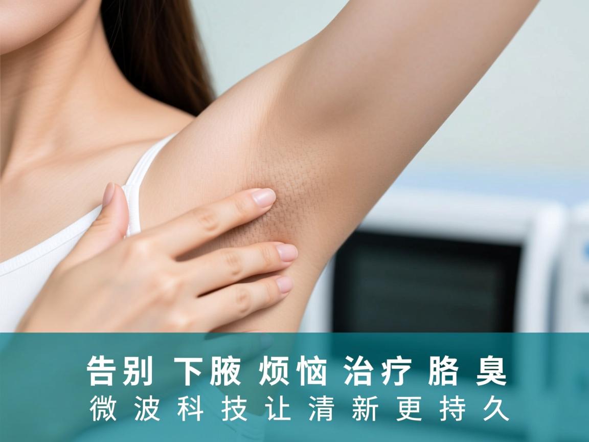 告别腋下烦恼，微波治疗腋臭，微波科技让清新更持久