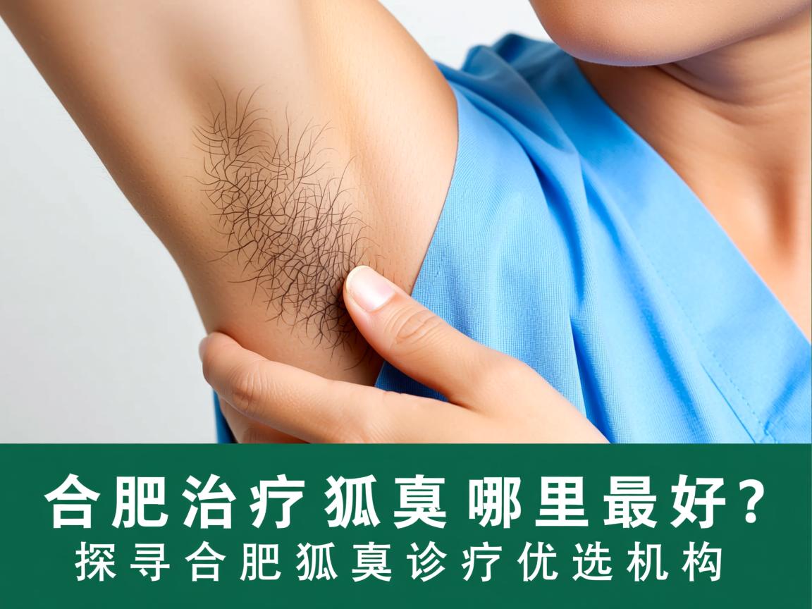 合肥治疗狐臭哪里最好？探寻合肥狐臭诊疗优选机构