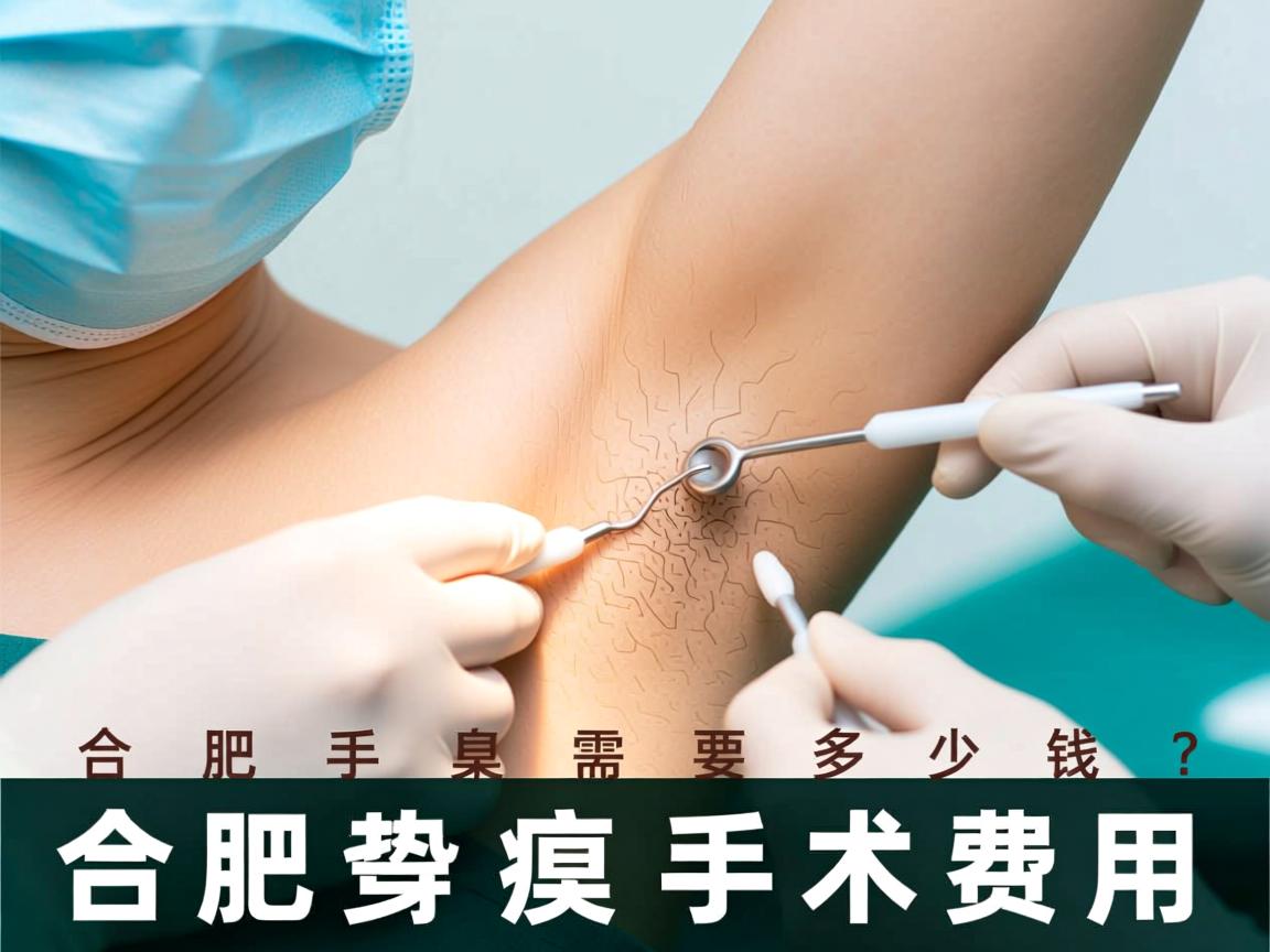 合肥腋臭手术需要多少钱？详解合肥腋臭手术费用