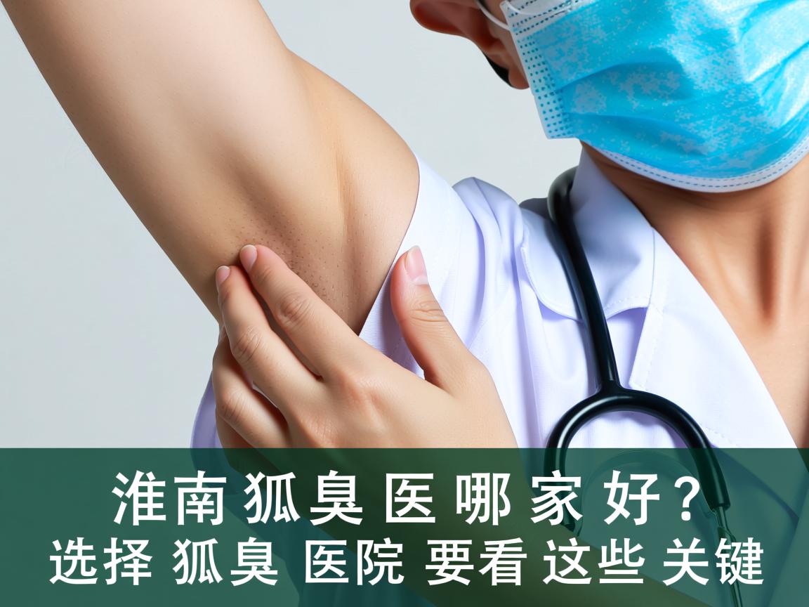 淮南狐臭医院哪家好？选择狐臭医院要看这些关键