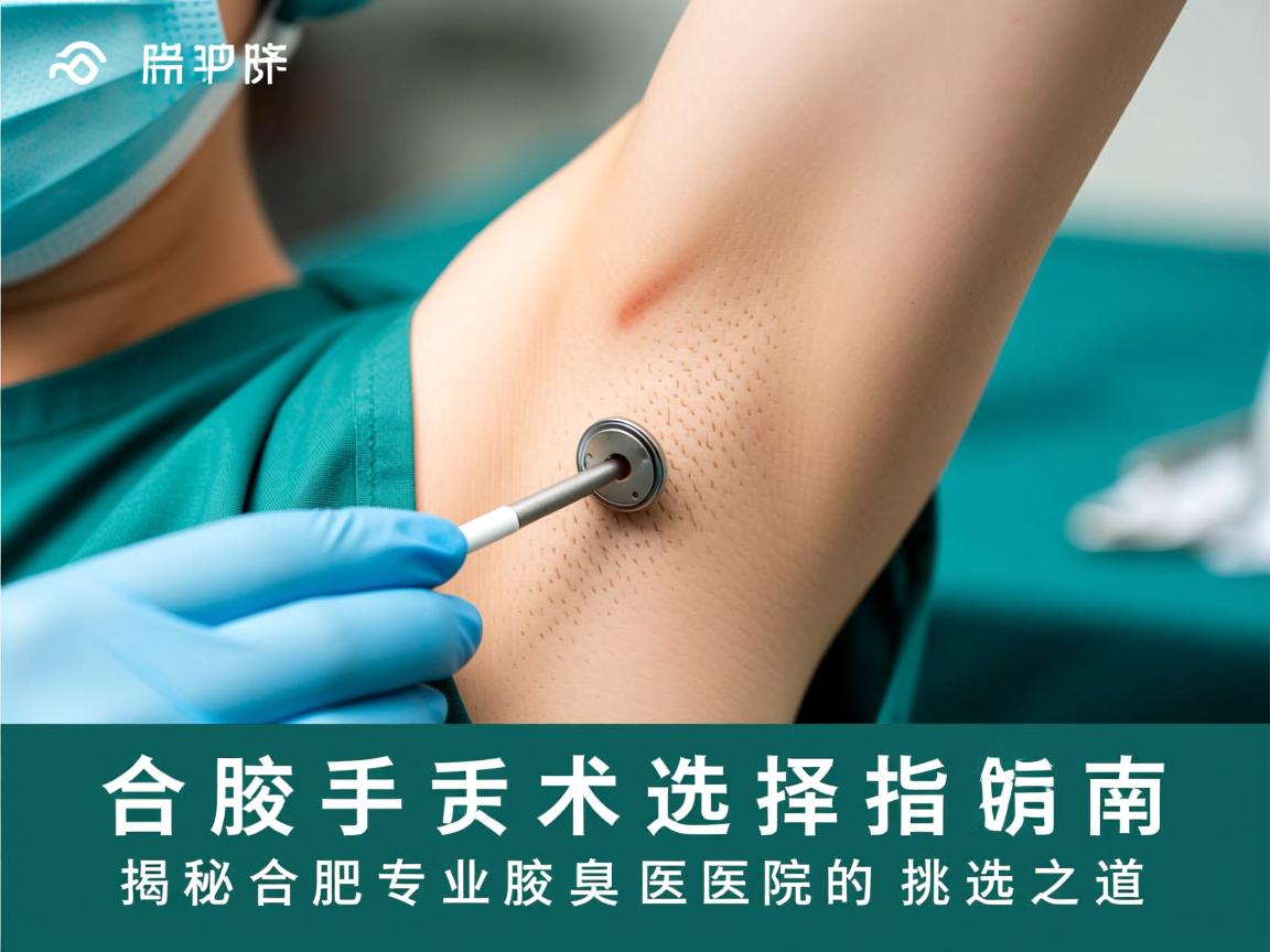 合肥腋臭手术选择指南,揭秘合肥专业腋臭医院的挑选之道 合肥腋臭手术选择指南,揭秘合肥专业腋臭医院的挑选之道