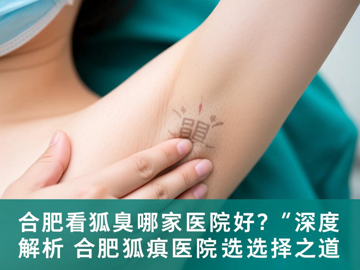 合肥看狐臭哪家医院好？深度解析合肥狐臭医院选择之道