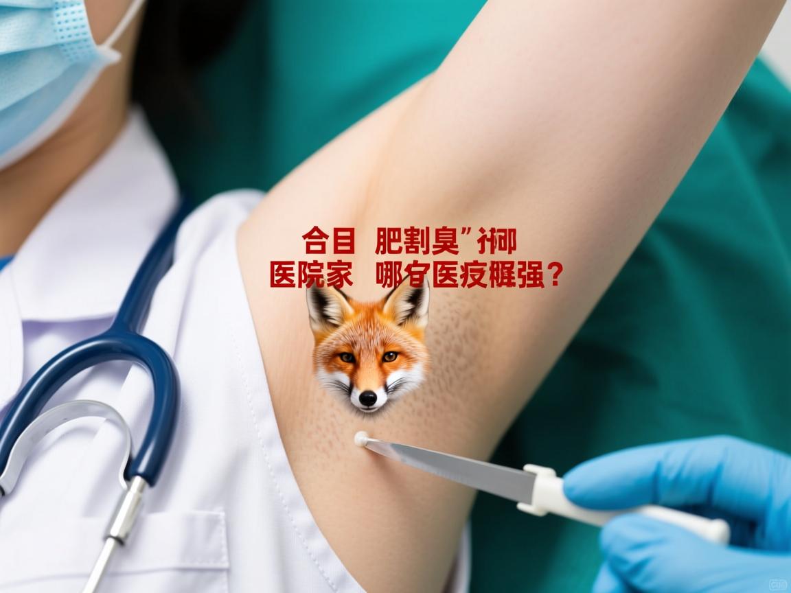 合肥割狐臭哪家医院强？深度解析如何选择强的狐臭医院
