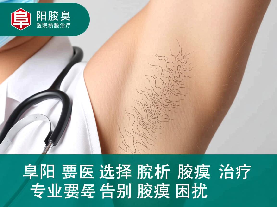 阜阳腋臭医院解析腋臭治疗，专业选择告别腋臭困扰