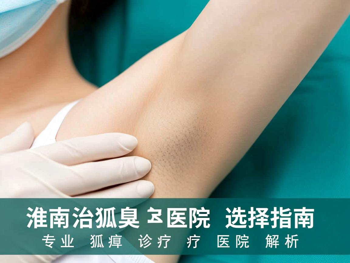 淮南治狐臭医院选择指南，专业狐臭诊疗医院解析