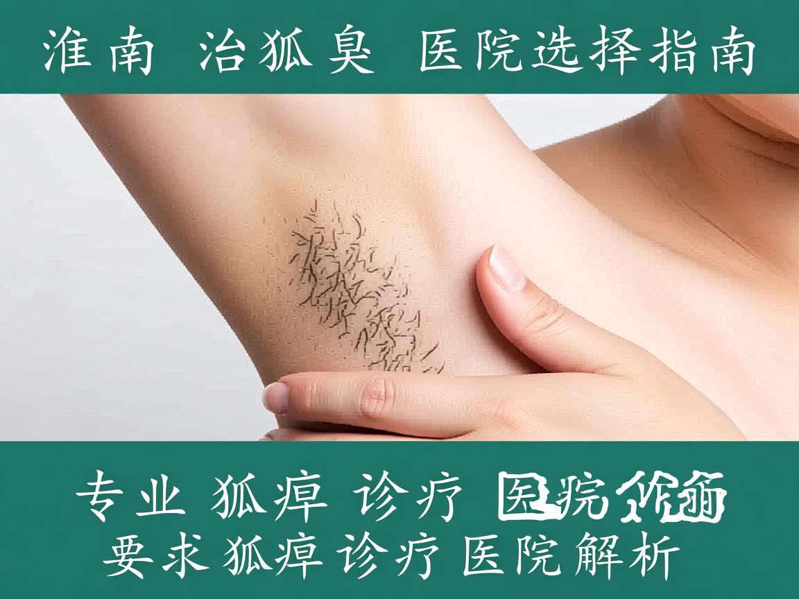 淮南治狐臭医院选择指南，专业狐臭诊疗医院解析