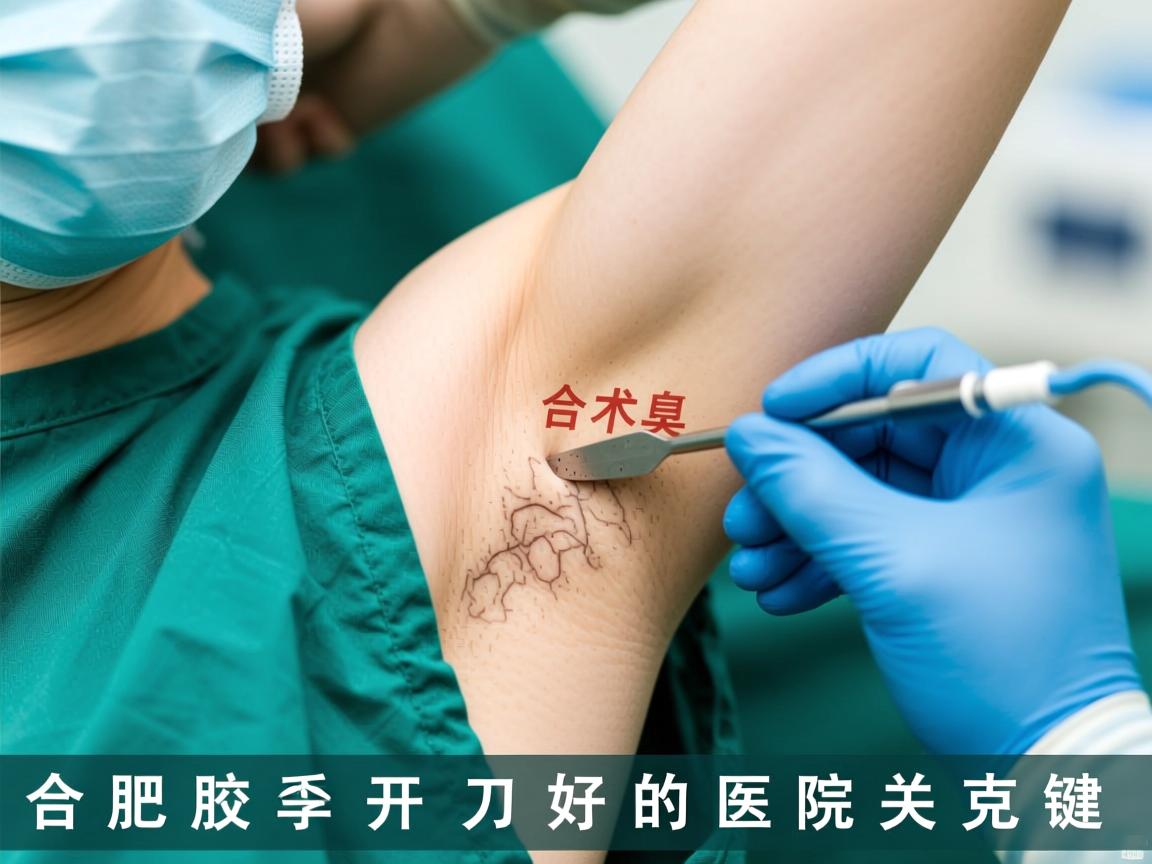合肥腋臭手术选择指南，剖析合肥腋臭开刀好的医院关键