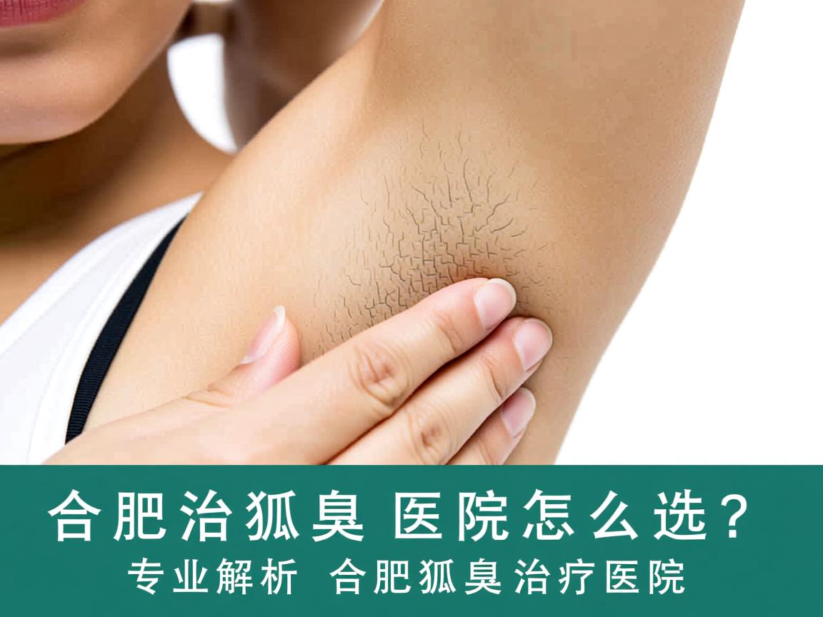合肥治狐臭医院怎么选？专业解析合肥狐臭治疗医院