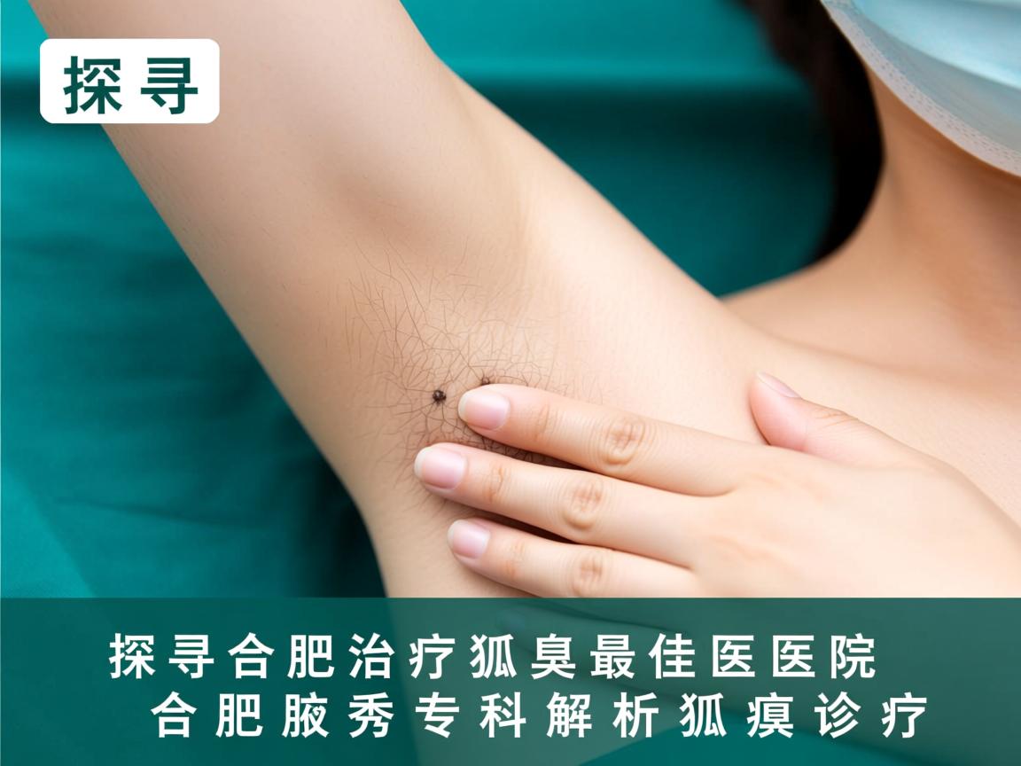 探寻合肥治疗狐臭最佳医院，合肥腋秀专科解析狐臭诊疗