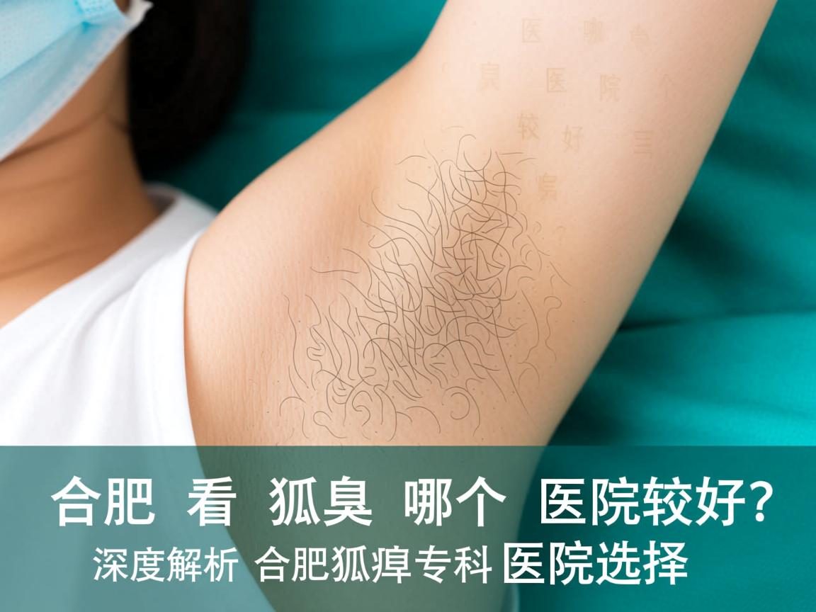 在合肥看狐臭哪个医院较好？深度解析合肥狐臭专科医院选择