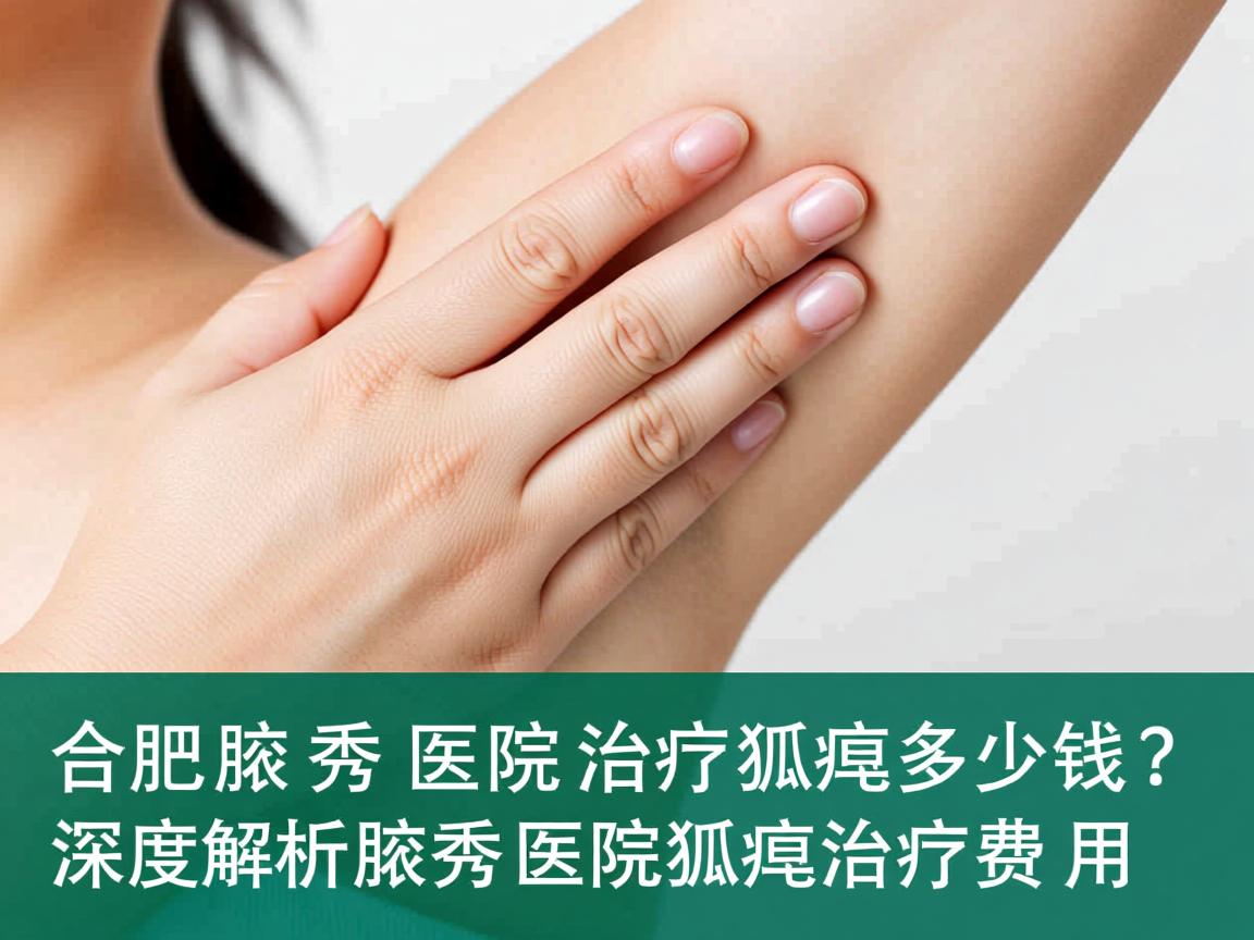 合肥腋秀医院治疗狐臭多少钱？深度解析腋秀医院狐臭治疗费用